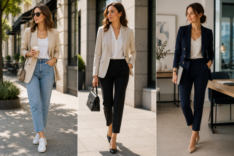 Eleganckie marynarki damskie w stylizacjach na co dzień i do pracy