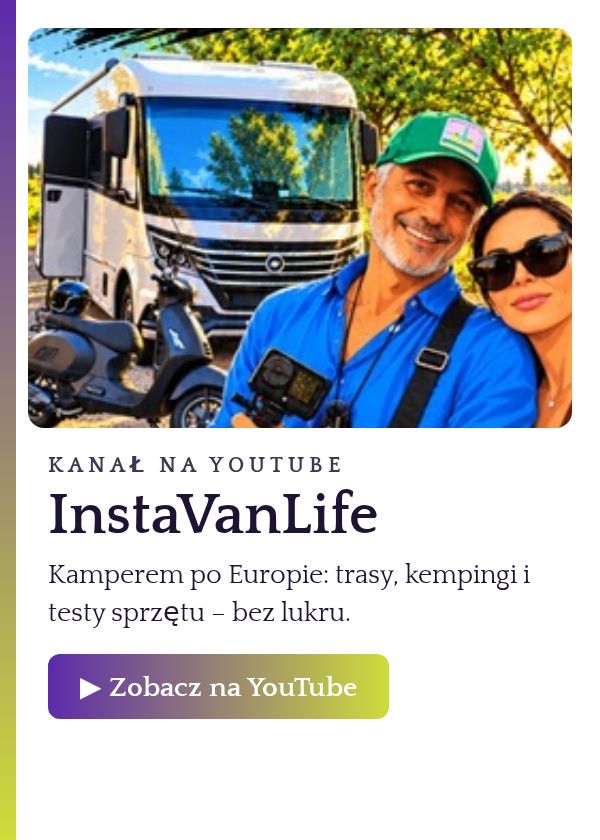 InstaVanLife – kanał o podróżach kamperem na YouTube